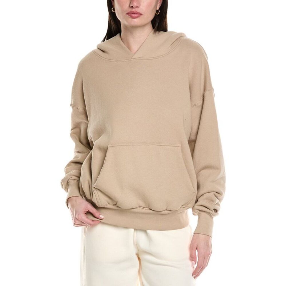 Knit Riot Womens  Anchor Hoodie, Brown